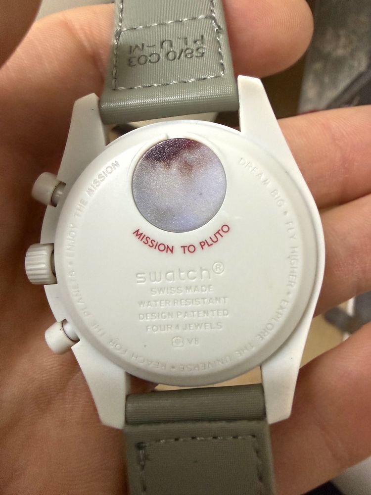 Omega Swatch Speedmaster MoonSwatch Mission to Pluto watch 2