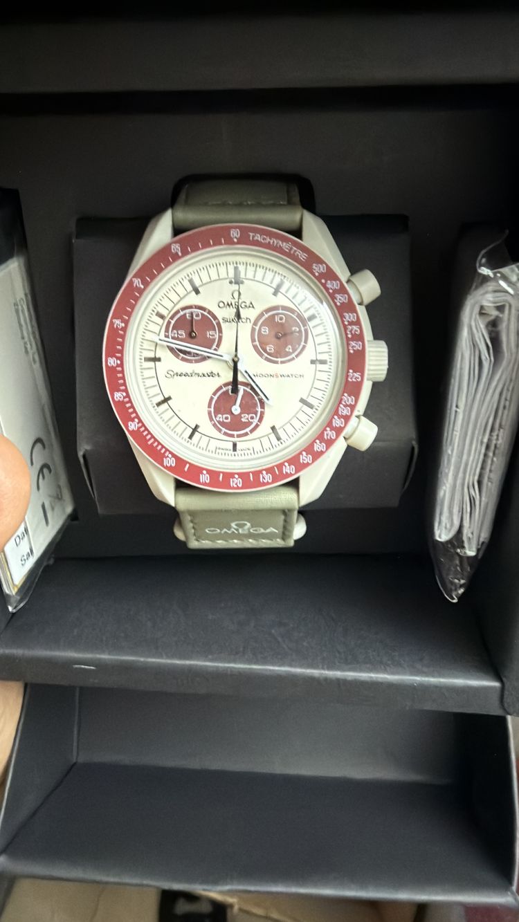 Omega Swatch Speedmaster MoonSwatch Mission to Pluto watch