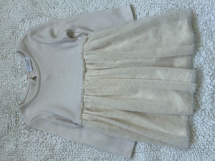 Primark Sukienka kremowa z tiulem dlaDziewczynki  product image