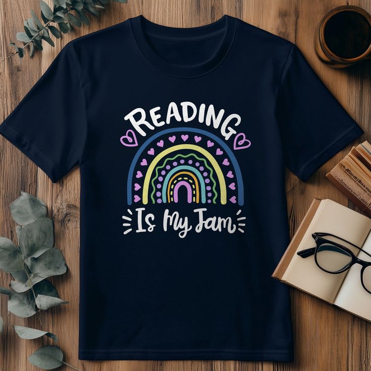 Reading Jam Rainbow T-shirt image 1