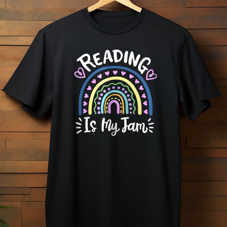 Reading Jam Rainbow T-shirt image 3