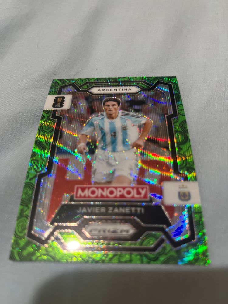 Argentina Javier Zanetti Collectible Card