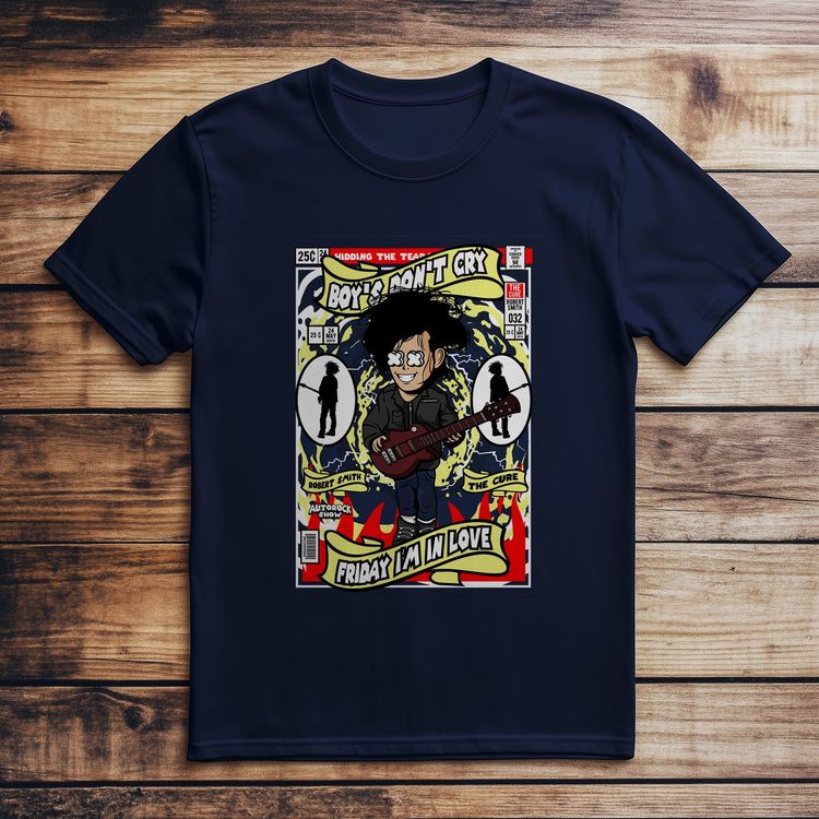 Robert Smith The Cure T-Shirt 3