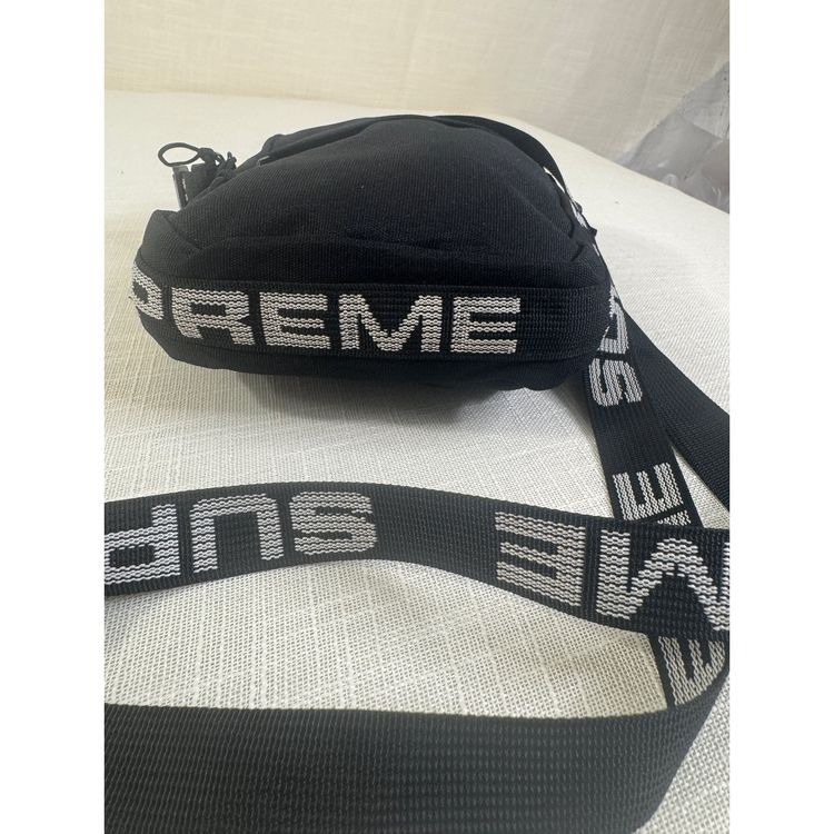 Immagine di Supreme SS18 Cordura shoulder bag black (Unisex) 4