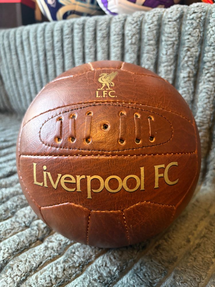 Liverpool FC Liverpool Fc Vintage Style Leather Football product image