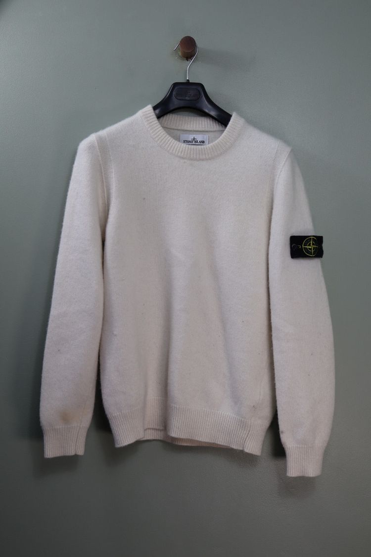 Immagine di Stone Island Beige Knit Jumper 3