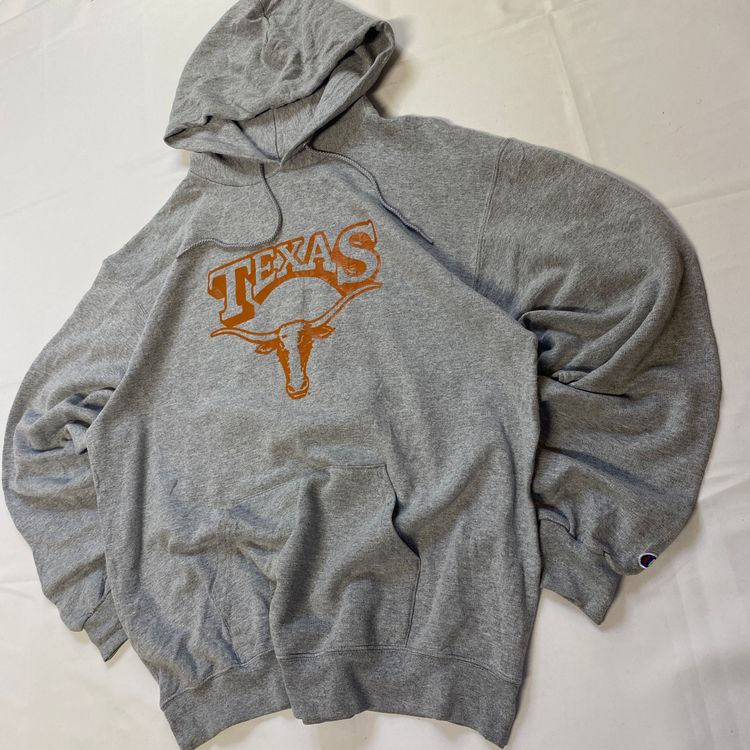 Champion Texas Longhorns Hoodie - Heather Grey (L) obraz 2