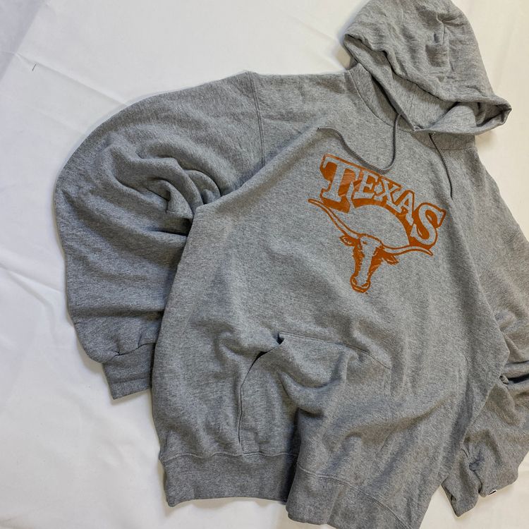 Champion Texas Longhorns Hoodie - Heather Grey (L) obraz 3