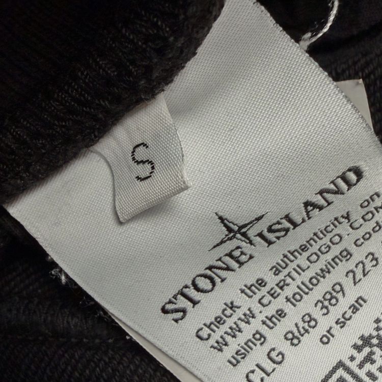 S/S 20 Stone Island Cotton Jersey Cargo Shorts - Black 2