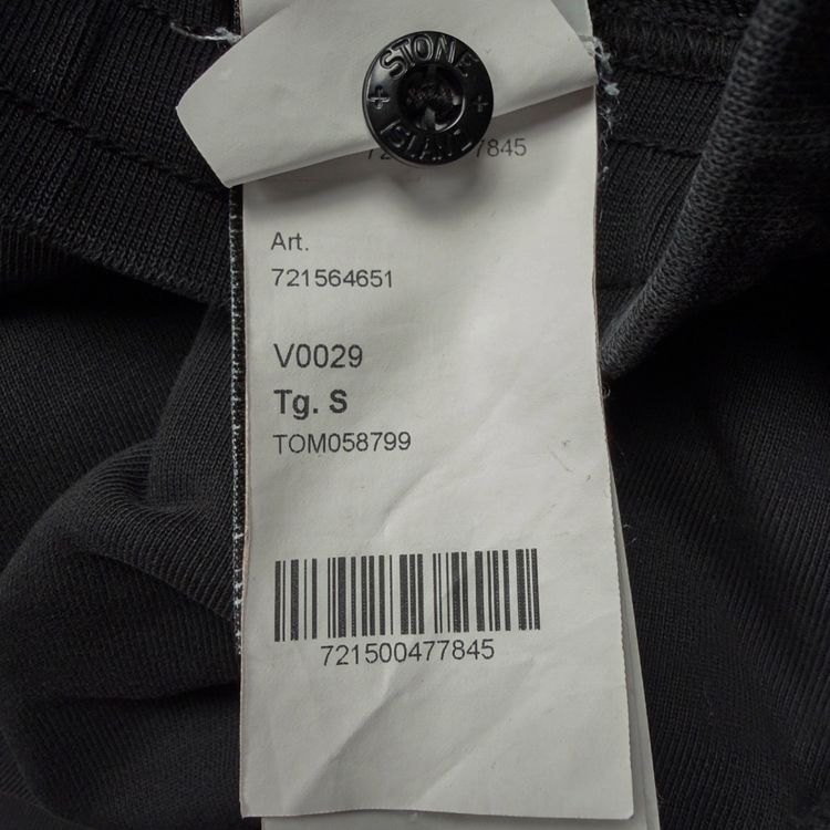 S/S 20 Stone Island Cotton Jersey Cargo Shorts - Black 4