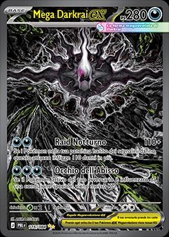 Mega Darkrai ex #116 Pokemon Pitch Black image 1