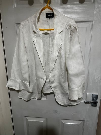 White Blazer Jacket