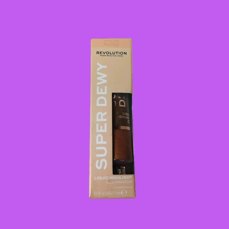 Revolution Makeup Super Dewy Liquid Highlighter Illuminator Bronze Truffle NEW