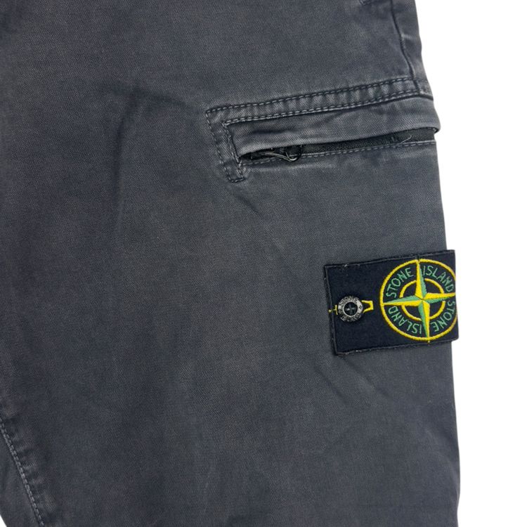 Title A/W 20 Stone Island T.CO+OLD Skinny Cargo Trousers - Navy image 10