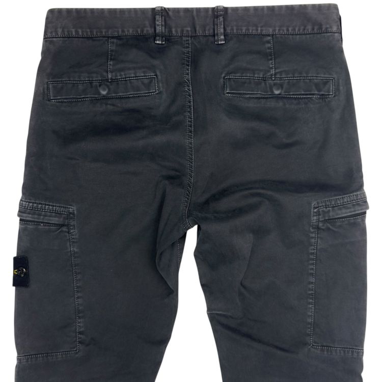 Title A/W 20 Stone Island T.CO+OLD Skinny Cargo Trousers - Navy image 7