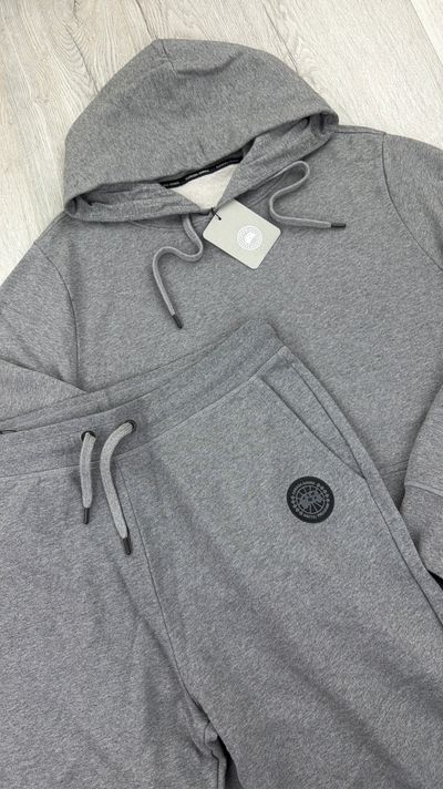Canada Goose Men’s Grey Full Tracksuit Black Badge Edition - Large 7