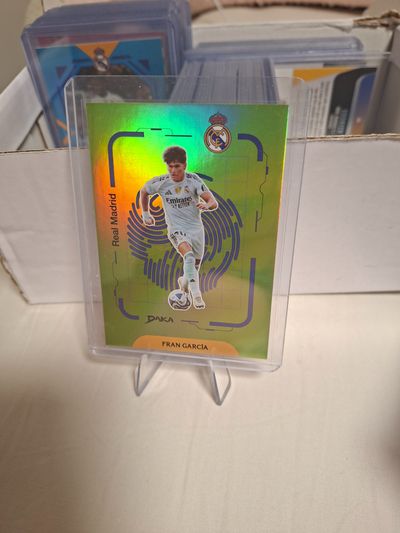 Real Madrid Fran Garcia numerada daka Trading Card