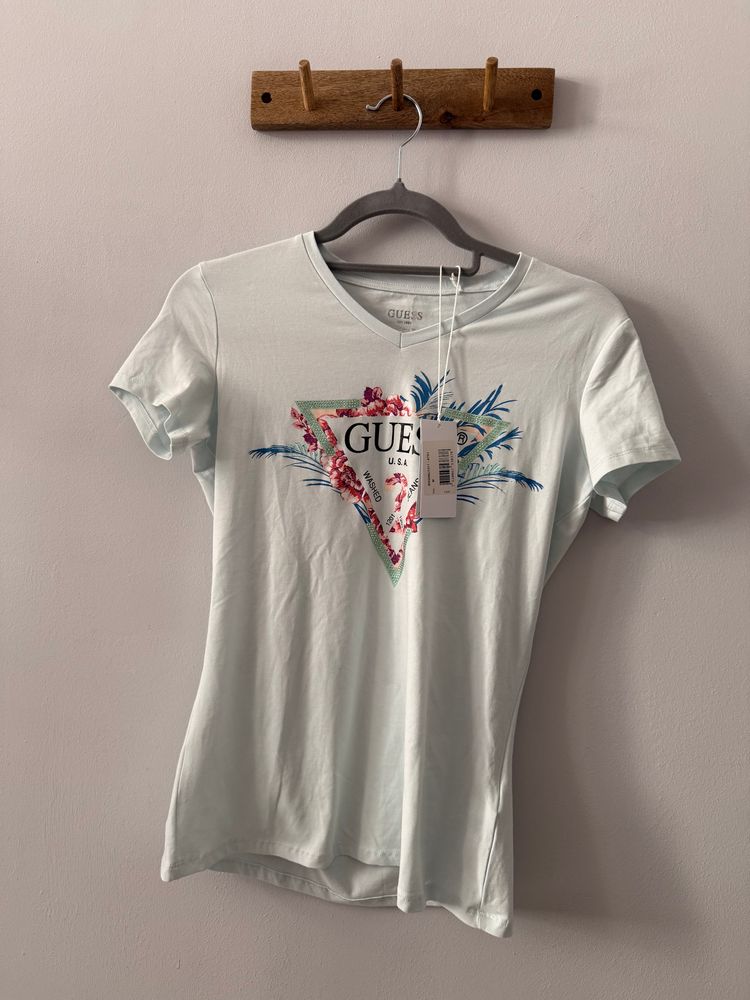 Guess Guess Floral Logo T-Shirt koszula damska rozmiar m  product image