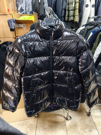 Bib Black Puffer Jacket