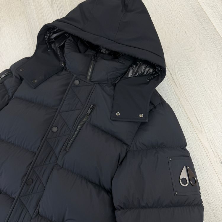 Moose Knuckles Men’s Black Down Jacket - Medium image 7