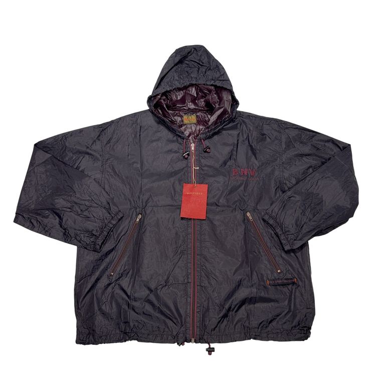 Boneville 1992 WindBreaker Black Jacket