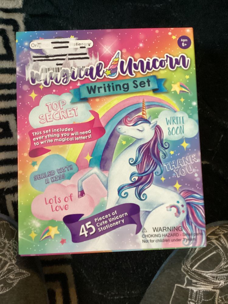 Set Magical Unicorn Writing Set product image