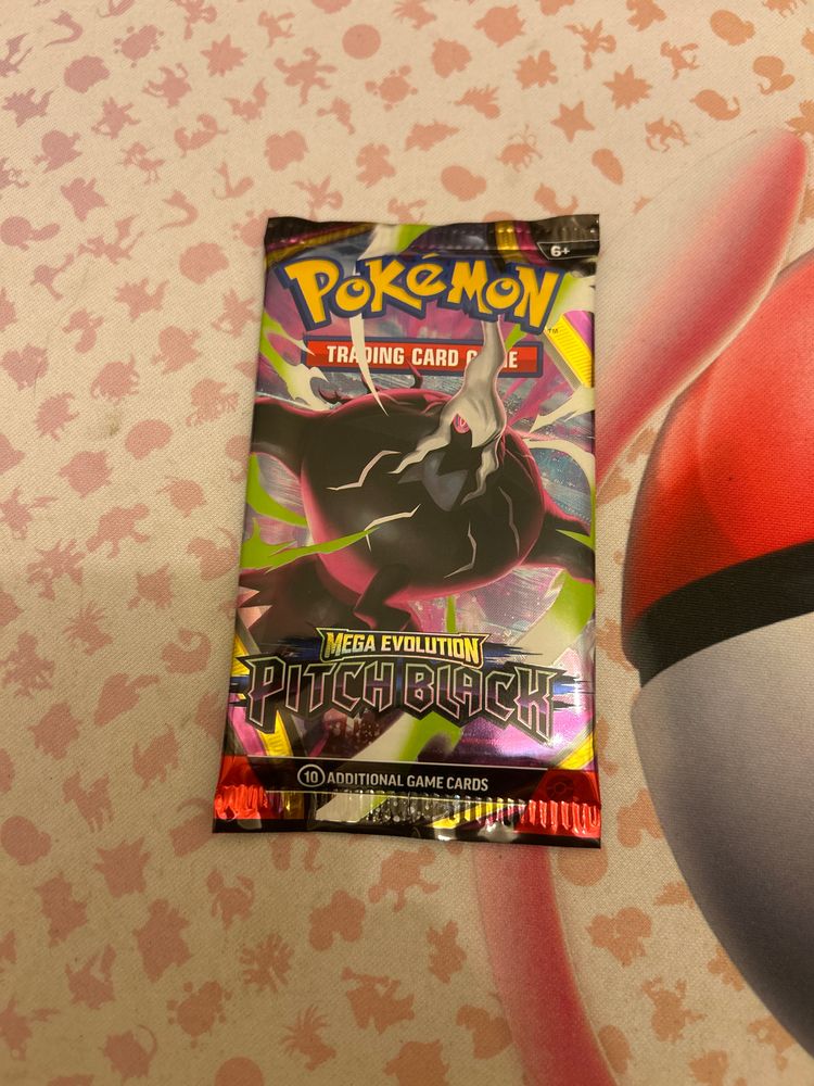 Pokemon Trading Card Game Mega Evolution Pitch Black Booster Pack
