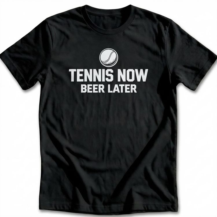 TENNIS NOW BEER 026 T-Shirt image 4