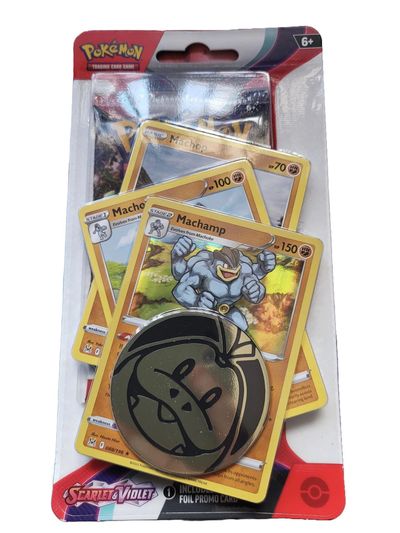 Pokémon Trading Card Game Scarlet & Violet Machamp Promo Card Pack