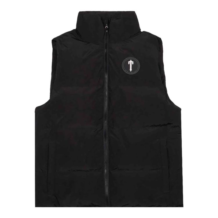 Trapstar Black Irongate T Badge Gilet