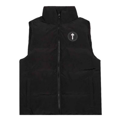 Trapstar Black Irongate T Badge Gilet
