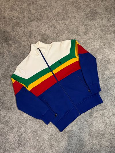 Polo Ralph Lauren Color Block Zip-Up Jacket (Usato)