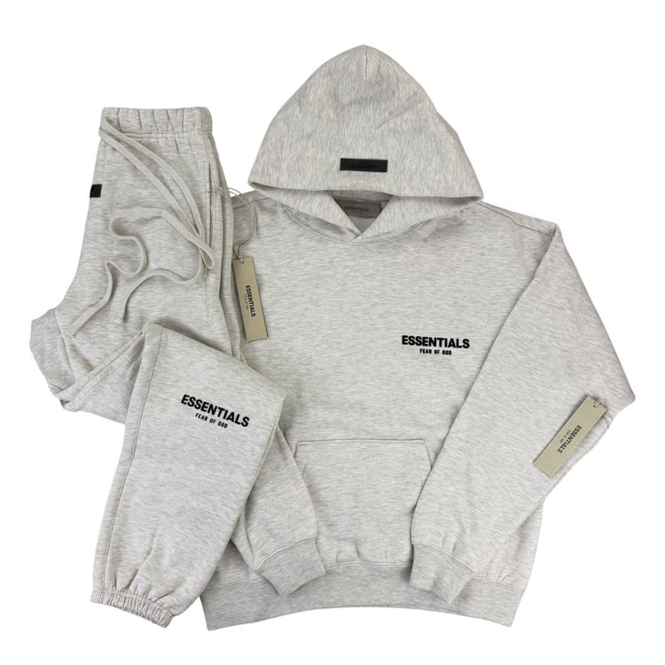 Fear of God Essentials Light Oatmeal Full Tracksuit image 8