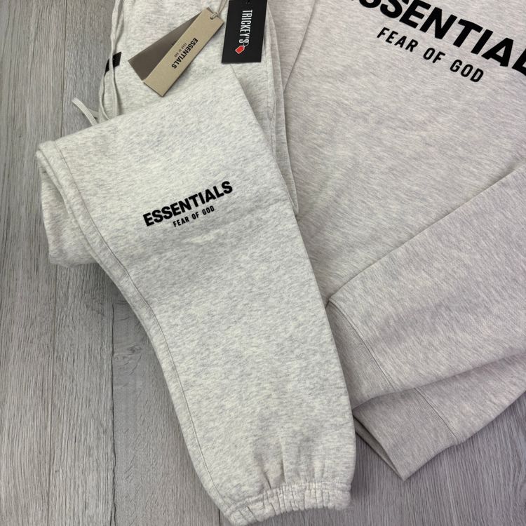 Fear of God Essentials Light Oatmeal Full Tracksuit image 9
