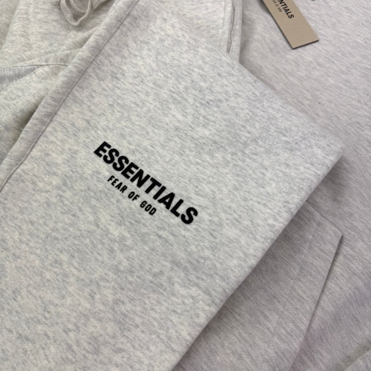 Fear of God Essentials Light Oatmeal Full Tracksuit image 11
