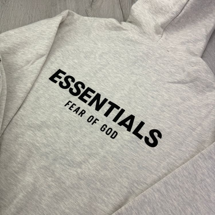 Fear of God Essentials Light Oatmeal Full Tracksuit image 5