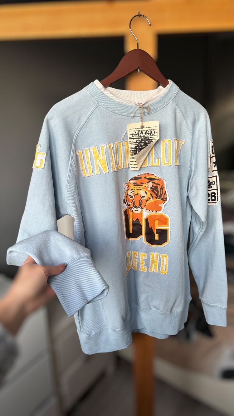 Emporio Armani Blue Sweatshirt