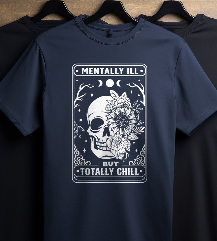 Mentally Ill Tarot T-shirt image 4