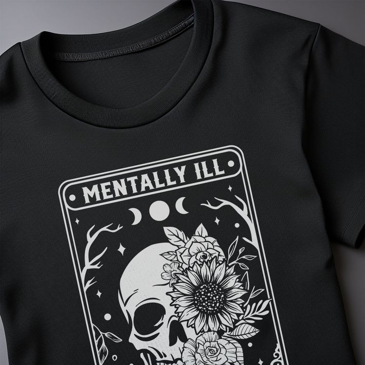 Mentally Ill Tarot T-shirt image 5
