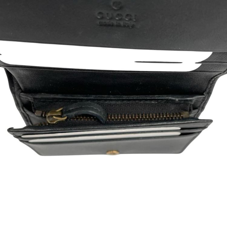 Immagine di Gucci Calfskin Matelasse GG Marmont Wallet 4