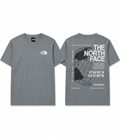 The North Face Grey Graphic T-Shirt