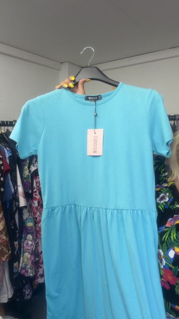 Missguided Smock Style Dress