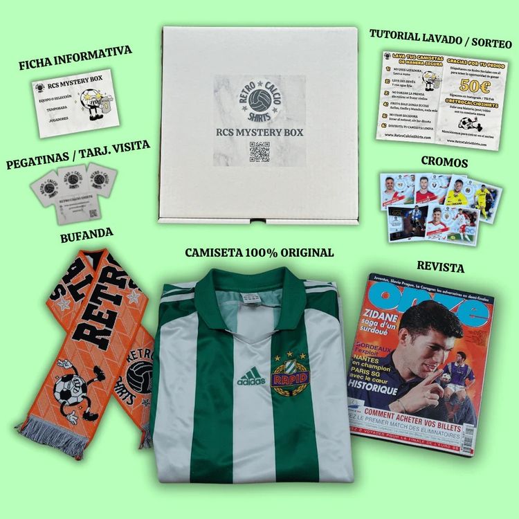 Mystery Box Fútbol Low Cost Retro Calcio Shirts (40€)