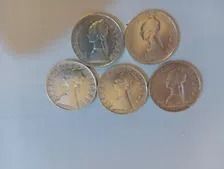 5 monete 500 lire argento image 2