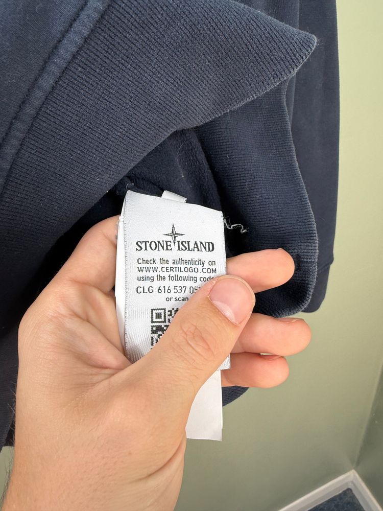 Stone Island Navy Jumper image 5