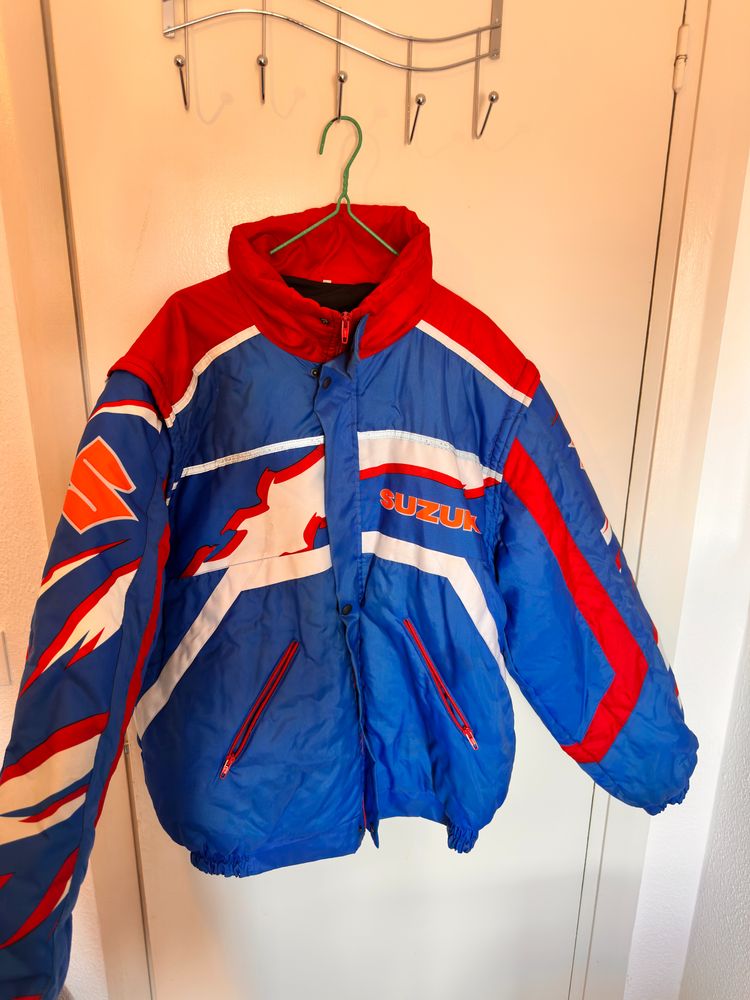Suzuki Blue And Red Jacket