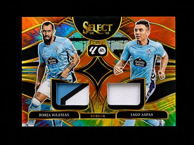 /25 Patch Dual Borja Iglesias/Iago Aspas Select La Liga 2025/26