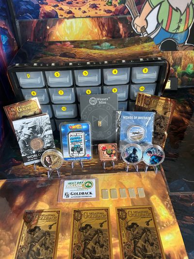 Coins & bullion (1oz silver pamp hot wheels🔥)