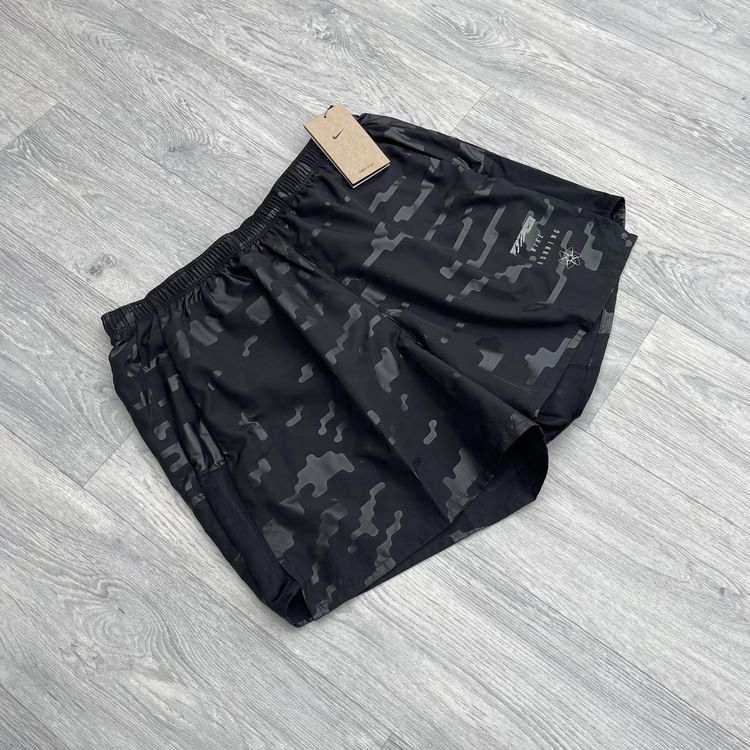 Nike Running Nike Dri Fit Run Division Challenger 5" Brief Lined Shorts - Black [DM4709-010]