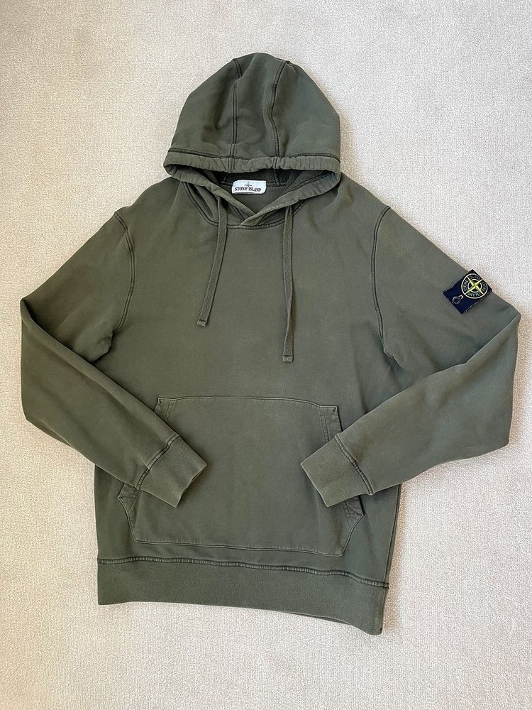 Stone Island Green Hoodie